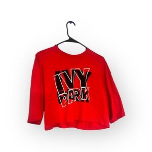 IVY PARK cropped Tee sz L